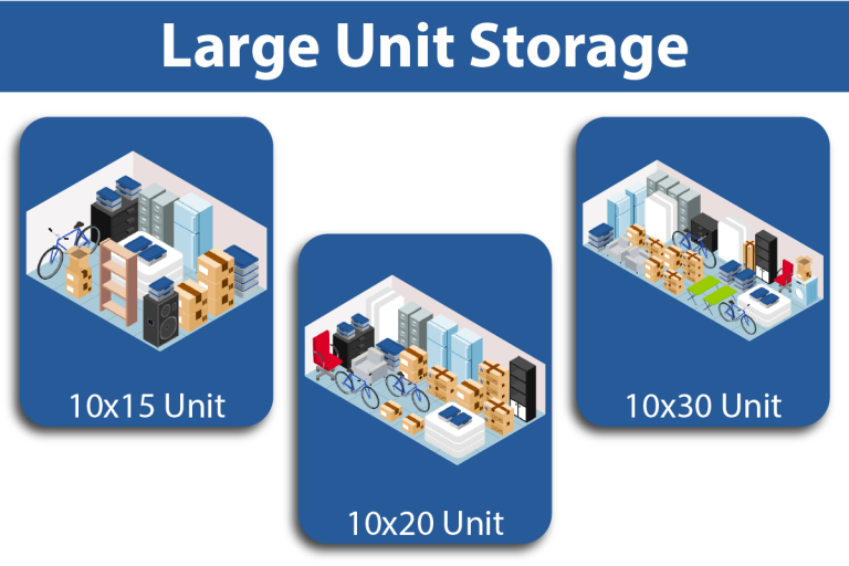 Large storage units